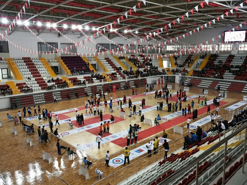 Sporcular İçin Floor Curling